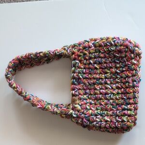 Hand crocheted purse